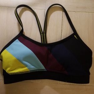 Lululemon Athletica Striped Sports Bra Size 2